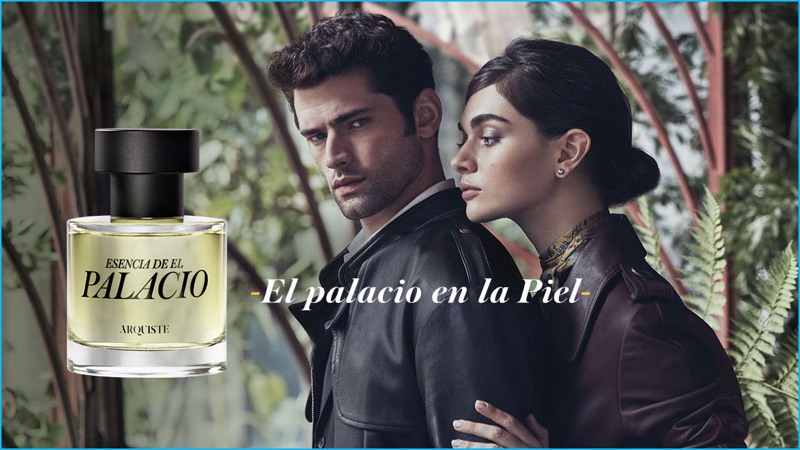 Dean Isidro photographs Sean O'Pry for the advertising campaign of Esencia de El Palacio.