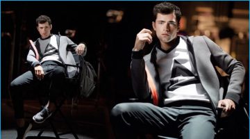 Sean O'Pry Brings the Drama for Vicutu's Fall Campaign Sean O'Pry Brings the Drama for Vicutu's Fall Campaign