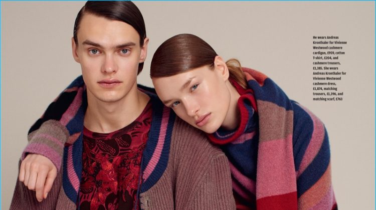 Double Vision: Simon Kuzmickas & Charlotte Kay Wear His ‘n’ Her Fashions for How to Spend It