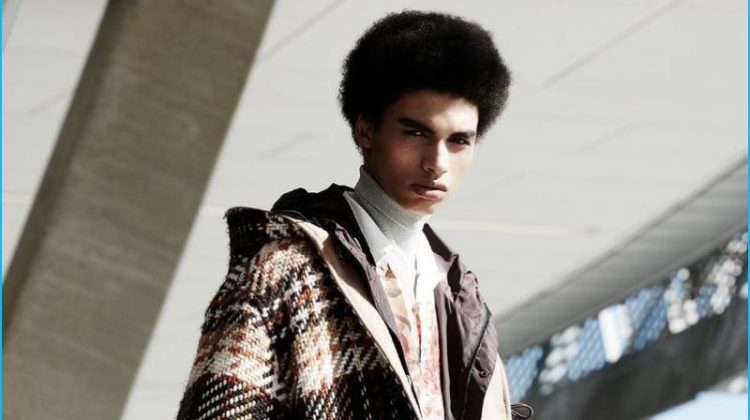 Sol Goss Channels a Chic Cool for Plaza Magazine