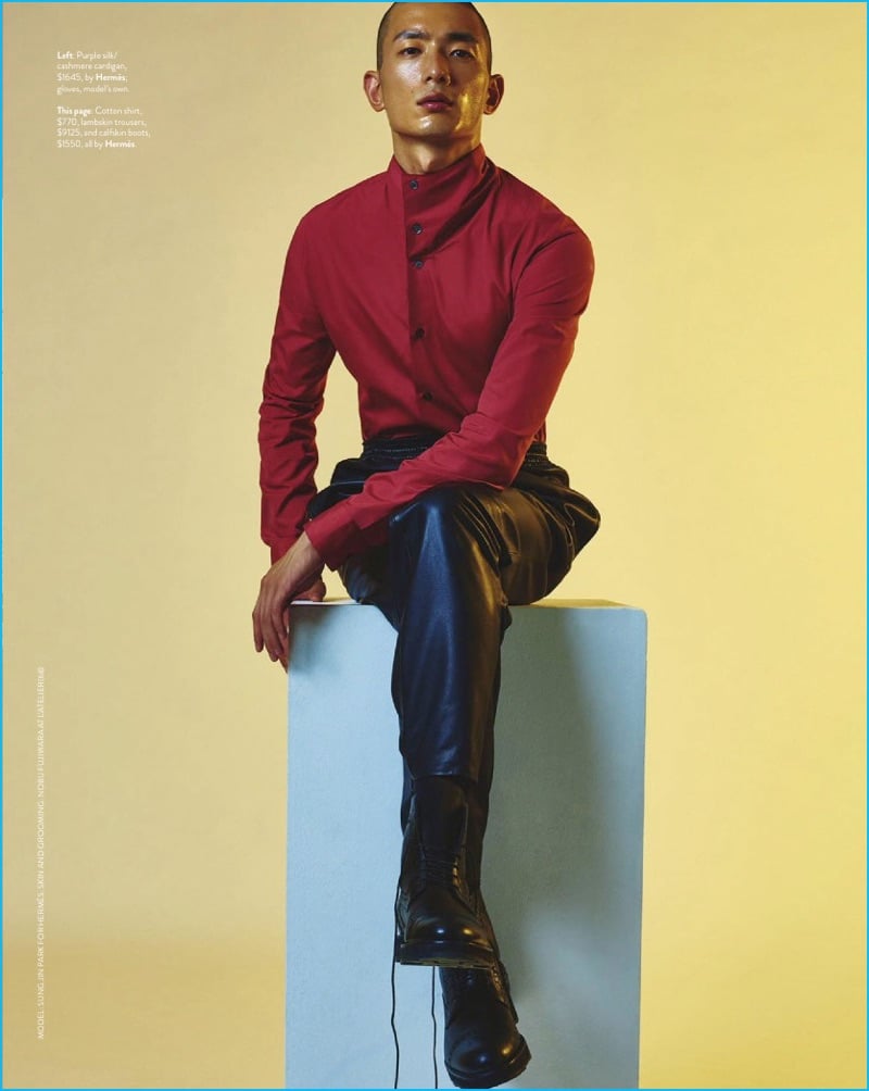 Sung jin park 2016 editorial gq australia