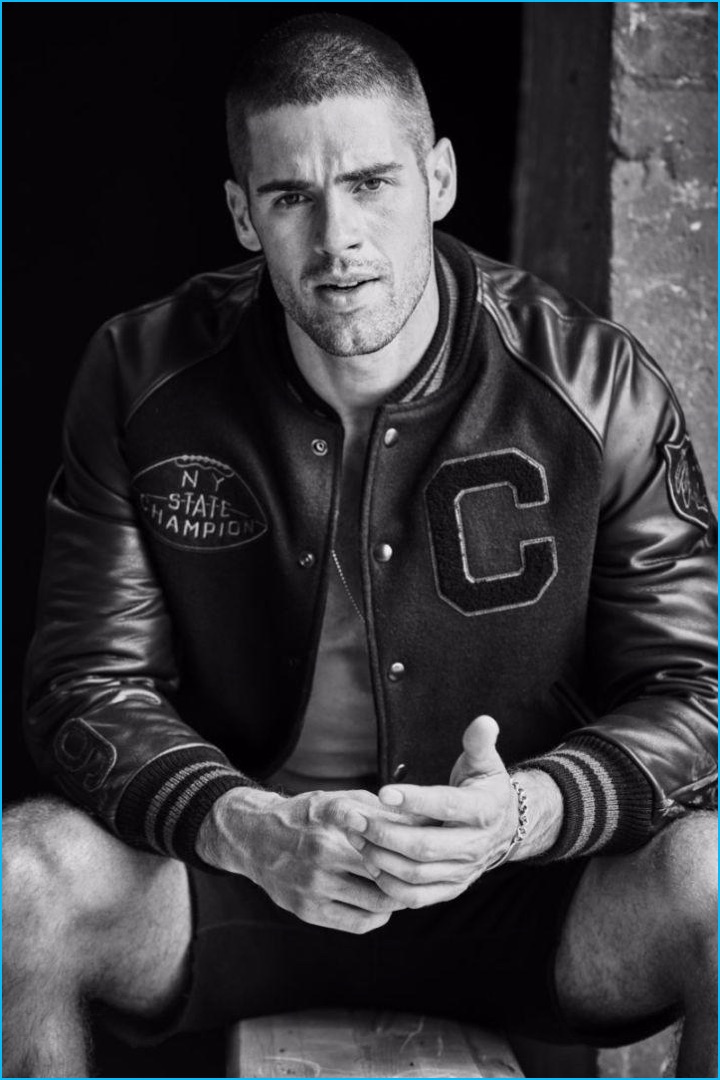 Chad White is front and center for Todd Snyder x Champion's fall 2016 campaign.