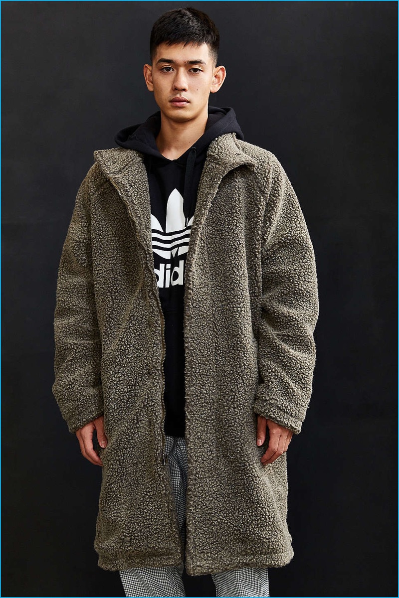 UO Sherpa Long M-65 Coat