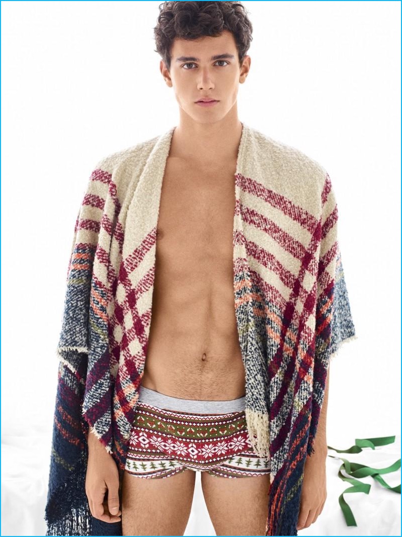 Xavier Serrano celebrates the holidays with Undercolors of Benetton for its latest advertising campaign.