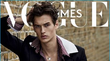 Vogue Hommes Paris Delivers Many Faces for Eclectic Cover Story Jegor Venned Vogue Hommes Paris Cover