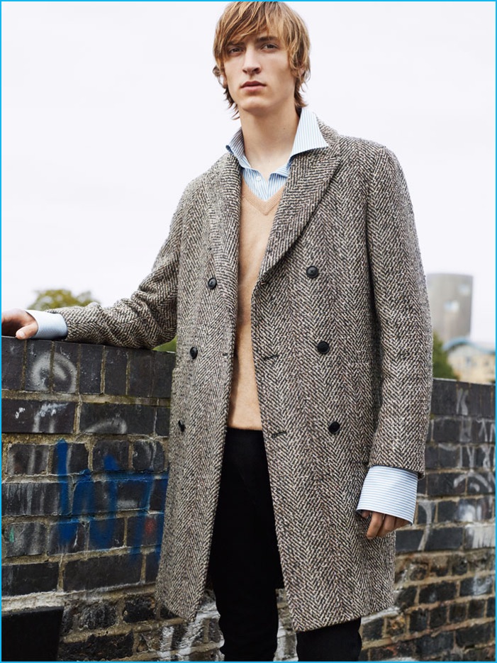 zara man overcoat