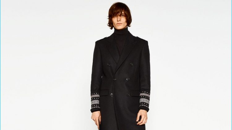 Zara Man Channels Boho Western Vibes with Black Fashions