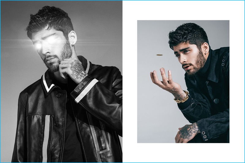 Robert Wunsch photographs Zayn Malik for Highsnobiety magazine.