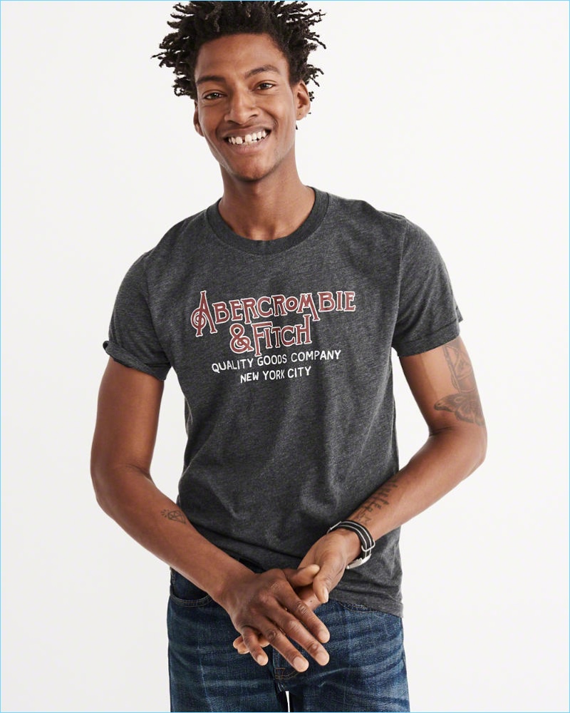 Abercrombie Fitch Logo T Shirt