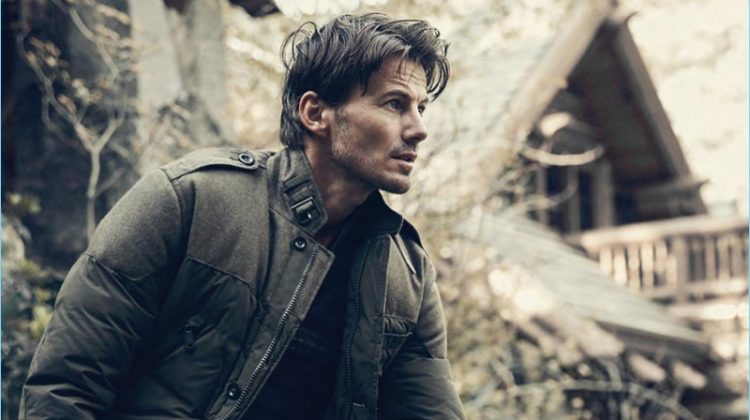 Shades of Winter: Alex Lundqvist Ventures Outdoors with Luxury Magazine