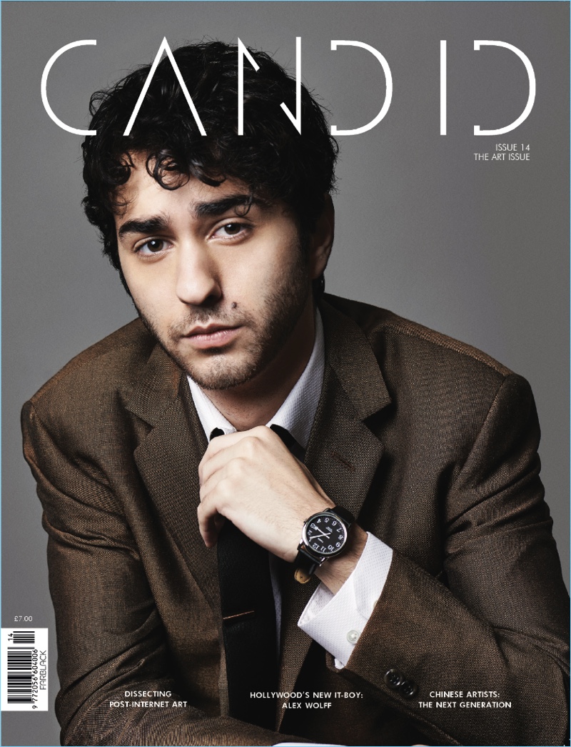 Alex Wolff 2016 Cover Candid Magazine
