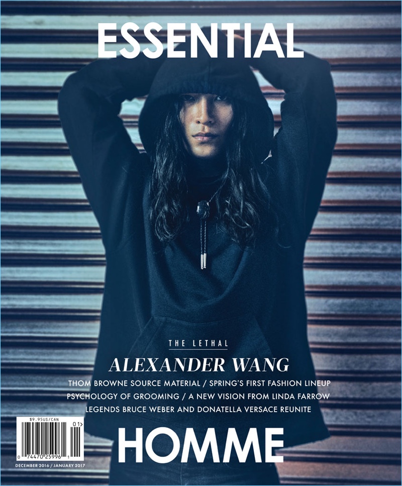 Alexander Wang 2016 Essential Homme Cover Photo Shoot 001