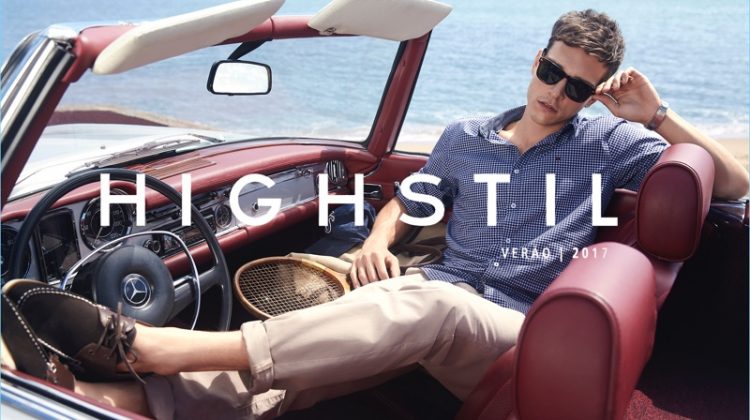 Alexandre Cunha Takes to the Beach for Highstil’s Summer Campaign