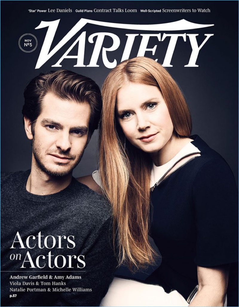 Andrew Garfield Amy Adams 2016 Variety Cover