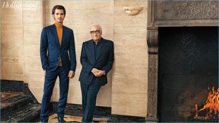 Andrew Garfield Martin Scorsese 2016 The Hollywood Reporter Photo Shoot