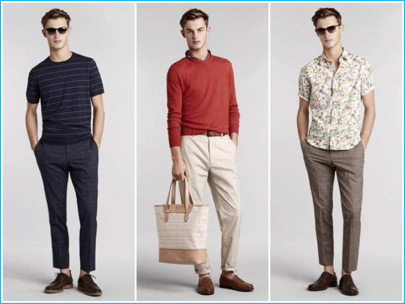 Banana Republic unveils smart men's looks for its spring-summer 2017 collection.