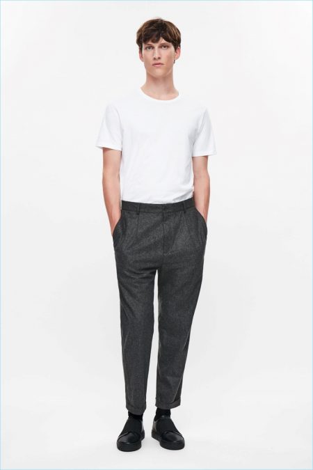COS Relaxed Wool Chino Trousers
