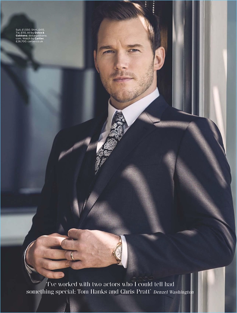 Chris Pratt 2016 British GQ Photo Shoot 001