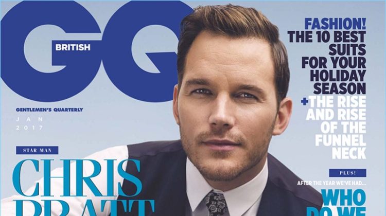 Chris Pratt British GQ January 2017 Cover
