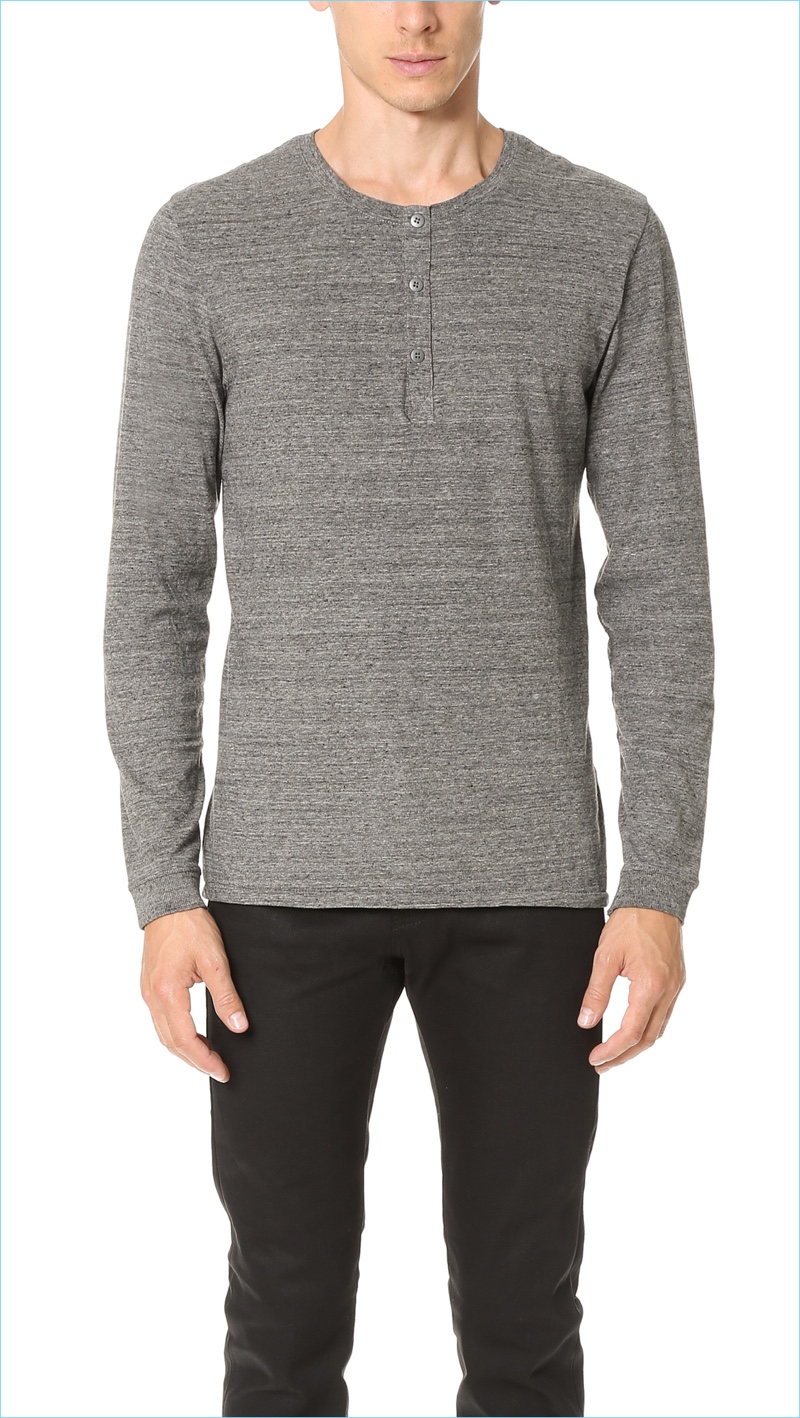 Current Elliott Grey Henley