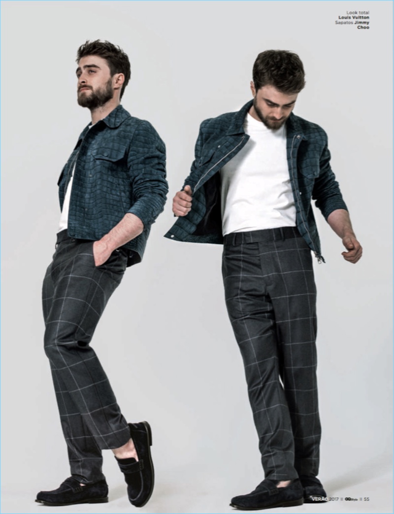Daniel Radcliffe Dons Louis Vuitton & Prada for GQ Style Brasil Cover Story