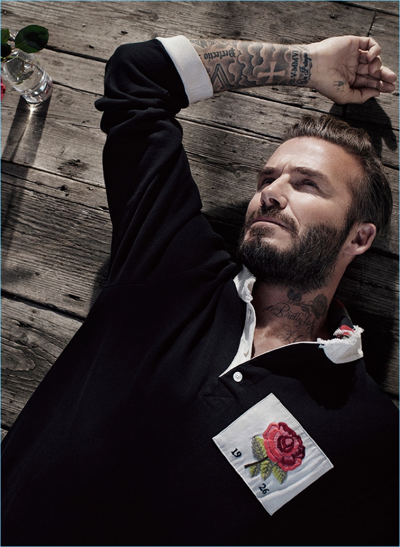 David Beckham Lends His Star Power to Kent & Curwen's Latest Campaign