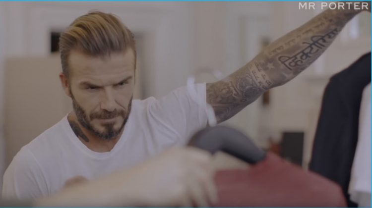 David Beckham Introduces Us to Kent & Curwen’s Mr Porter Drop