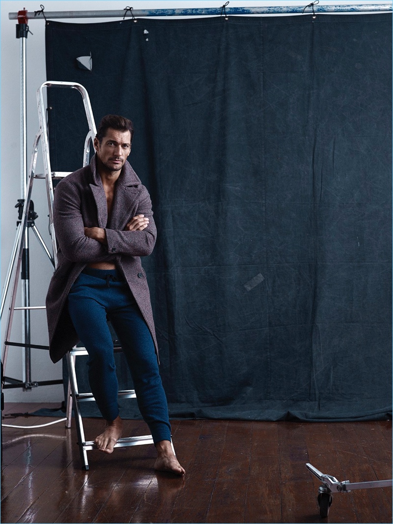 David Gandy Covers Men's Fitness UK, Talks Personal Style & Working Out