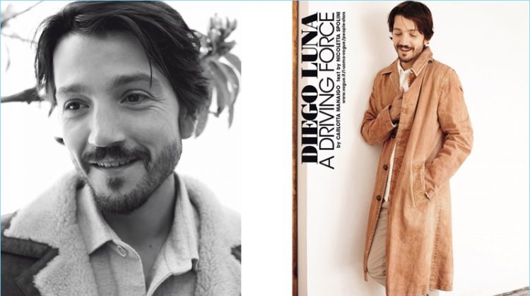 Diego Luna Appears in L’Uomo Vogue Shoot, Reflects on ‘Y Tu Mamá También’