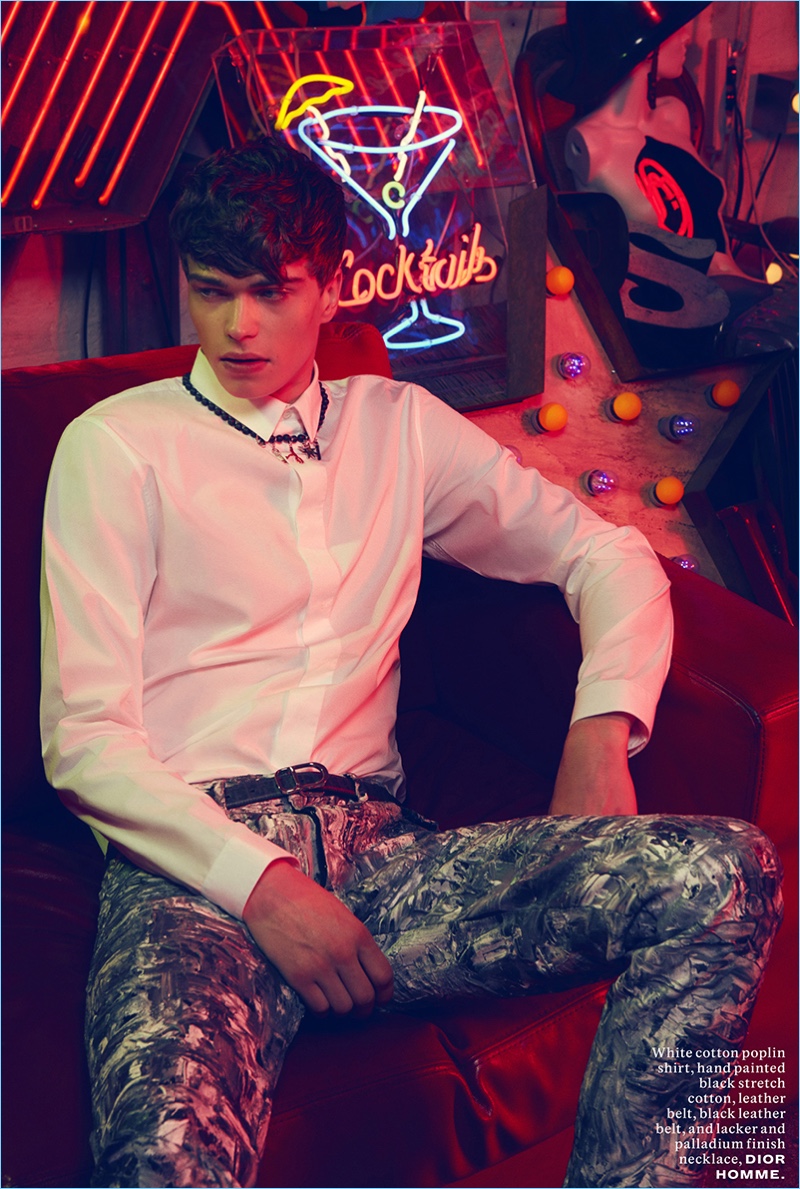 Dior Homme 2016 LOfficiel Hommes Middle East Jake Love Editorial 003