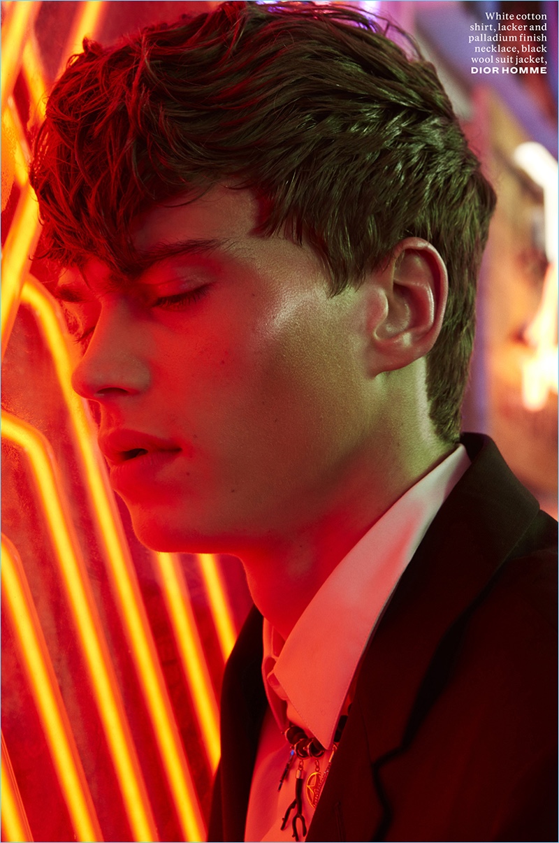 Dior Homme 2016 LOfficiel Hommes Middle East Jake Love Editorial 004