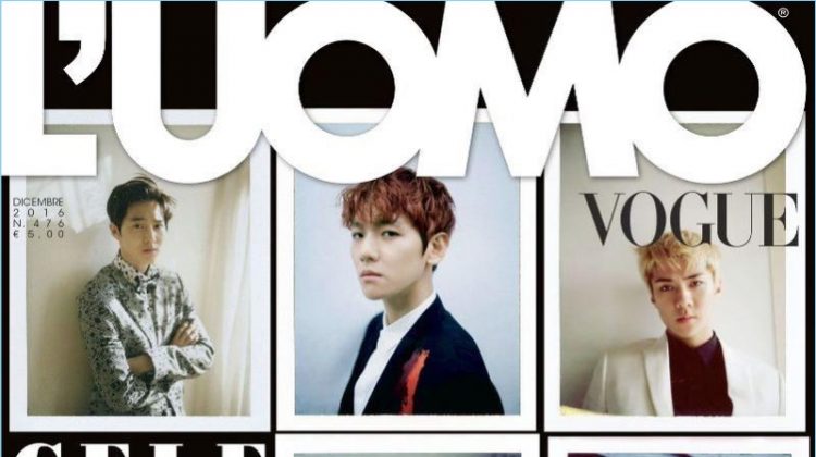 EXO 2016 LUomo Vogue Cover