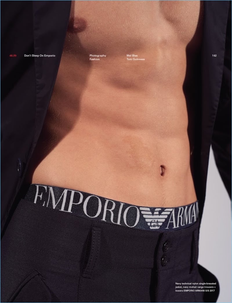 Emporio Armani 2016 Arena Homme Editorial