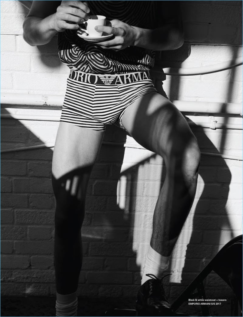 Emporio Armani 2016 Arena Homme Editorial