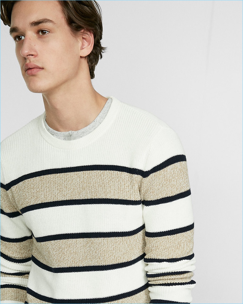 Express Striped Sweater