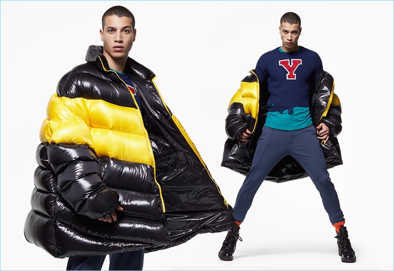 Let It Snow: Gabriel Vieira Rocks Winter Fashions for Farfetch