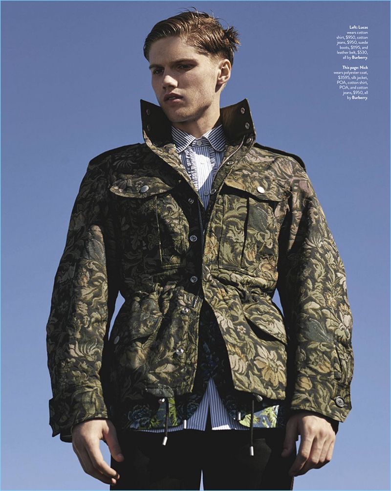 » British Boys: Burberry is Front & Center for GQ Australia GQ Australia 2016 Burberry Editorial 002