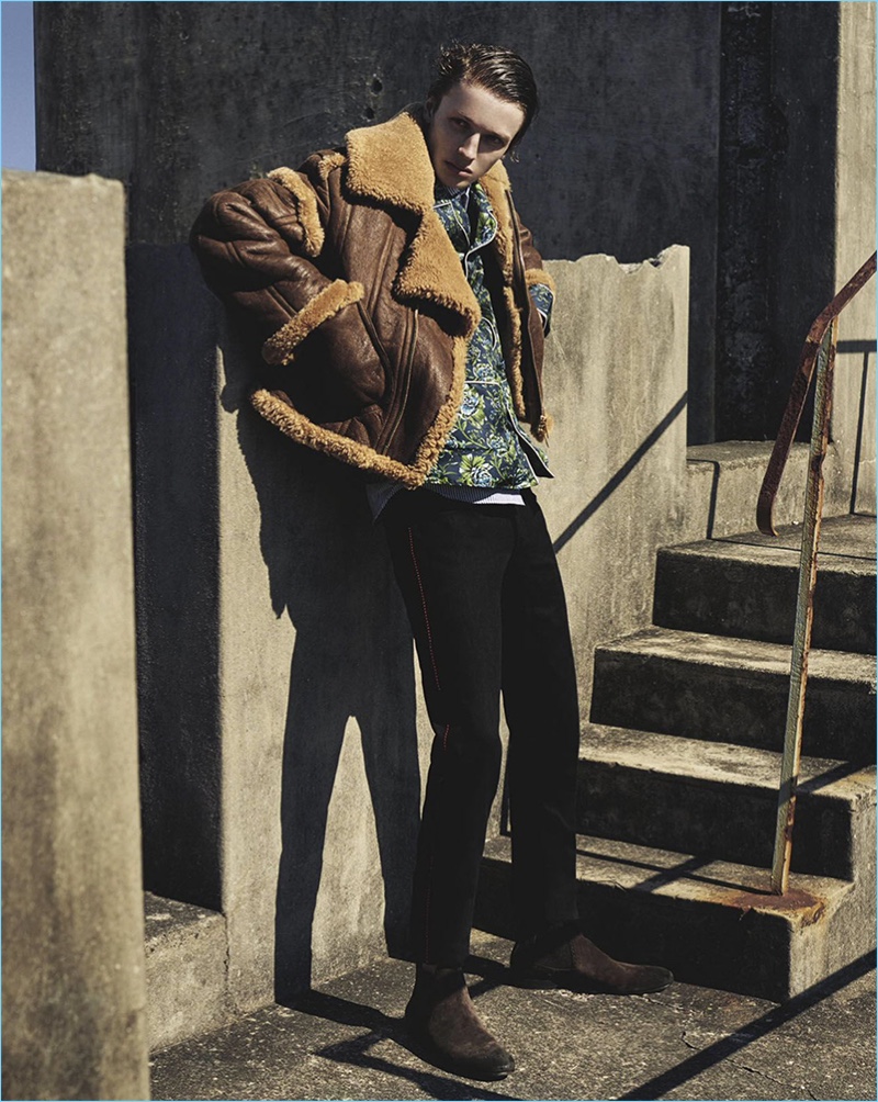 GQ Australia 2016 Burberry Editorial