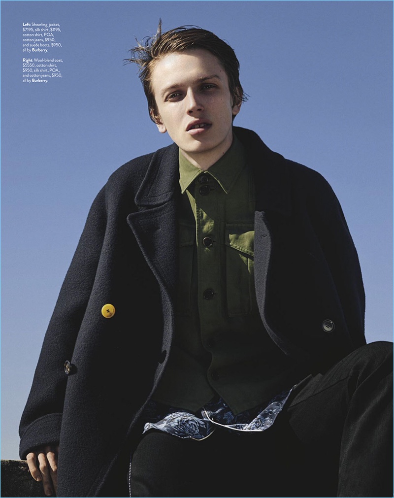 » British Boys: Burberry is Front & Center for GQ Australia GQ Australia 2016 Burberry Editorial 006