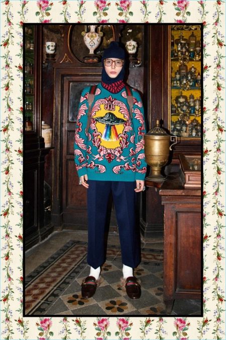 Gucci 2017 Pre Fall Mens Collection Lookbook 038