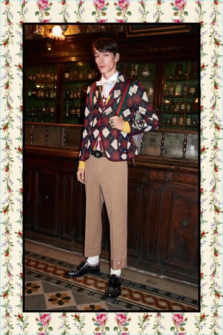 Gucci 2017 Pre Fall Mens Collection Lookbook 073