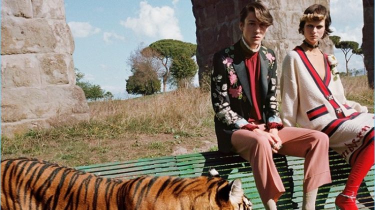 Gucci Takes a Roman Holiday for Spring Campaign