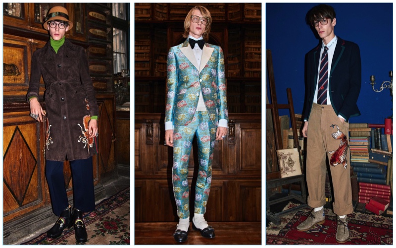 Gucci Pre Fall 2017 Menswear Collection