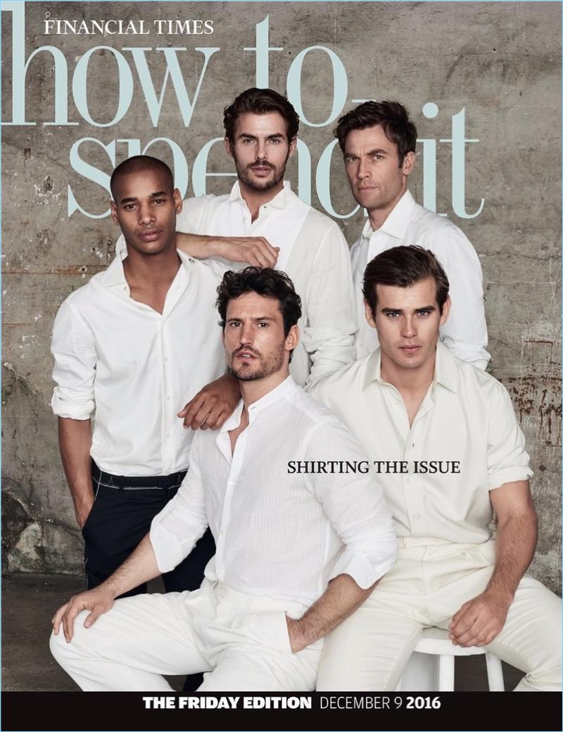 How to Spend It Tackles the White Shirt for Latest Cover Story – The ...