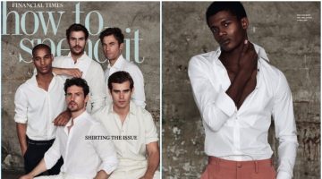 How to Spend It Tackles the White Shirt for Latest Cover Story How to Spend It Tackles the White Shirt for Latest Cover Story