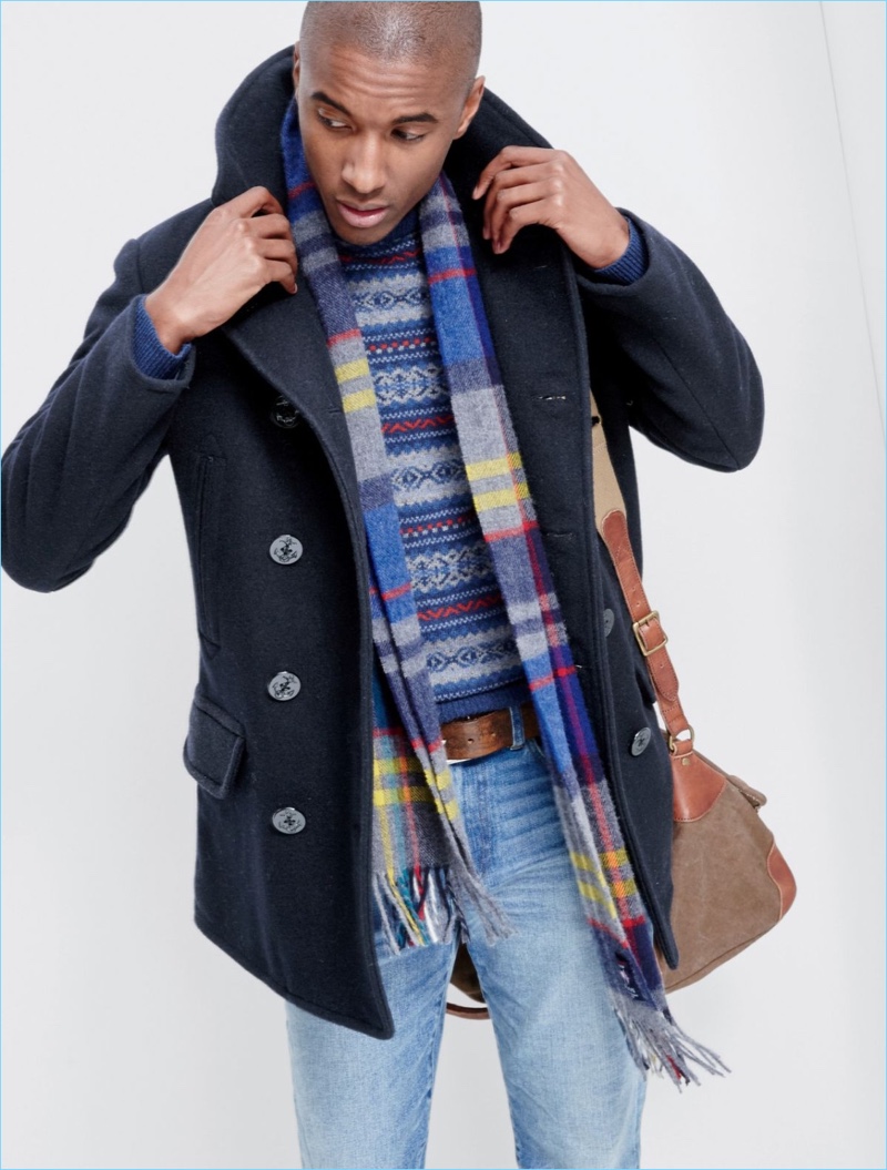 JCrew Dock Peacoat