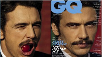James Franco Delivers a Serious Gaze for GQ Italia Cover, Talks Porn James Franco Delivers a Serious Gaze for GQ Italia Cover, Talks Porn