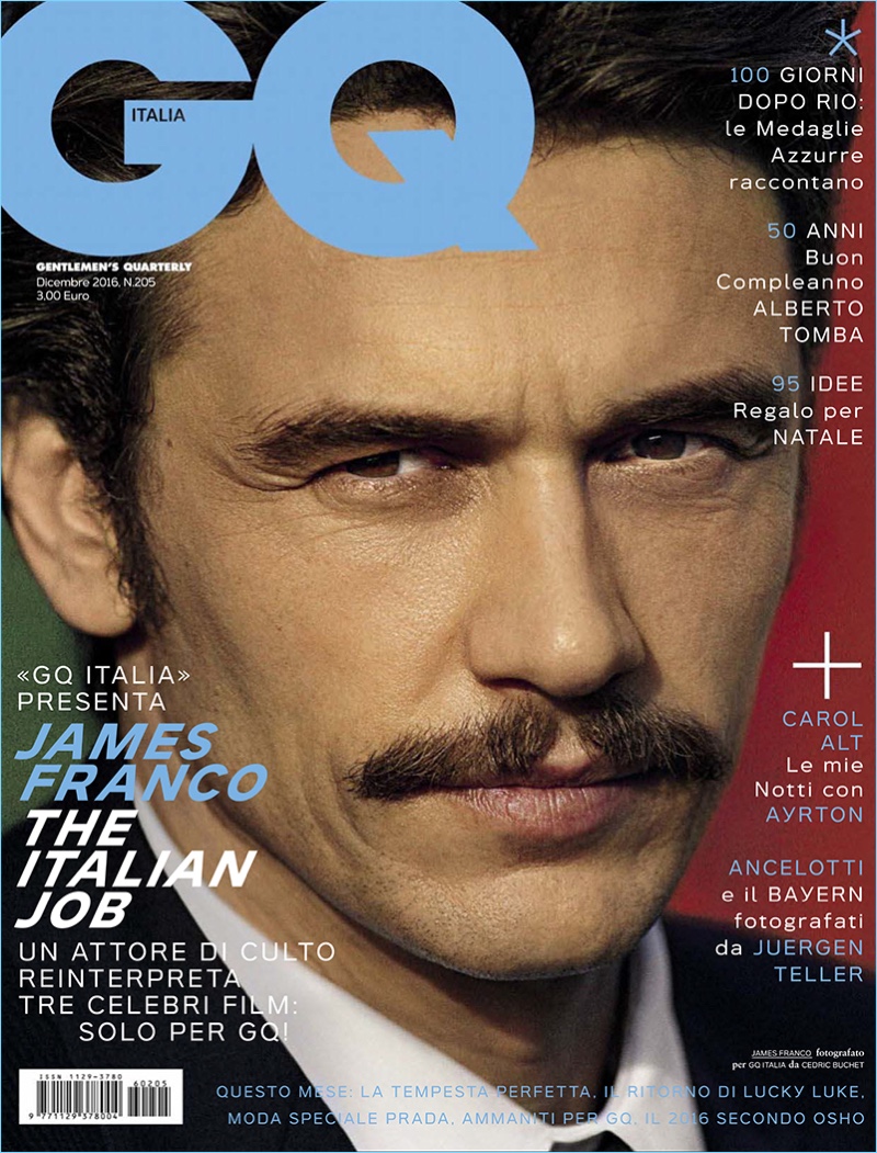 James Franco 2016 GQ Italia Cover