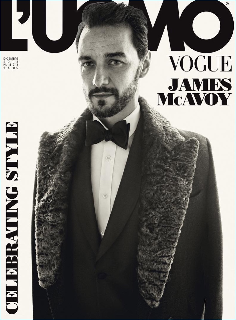 James McAvoy 2016 LUomo Vogue Cover