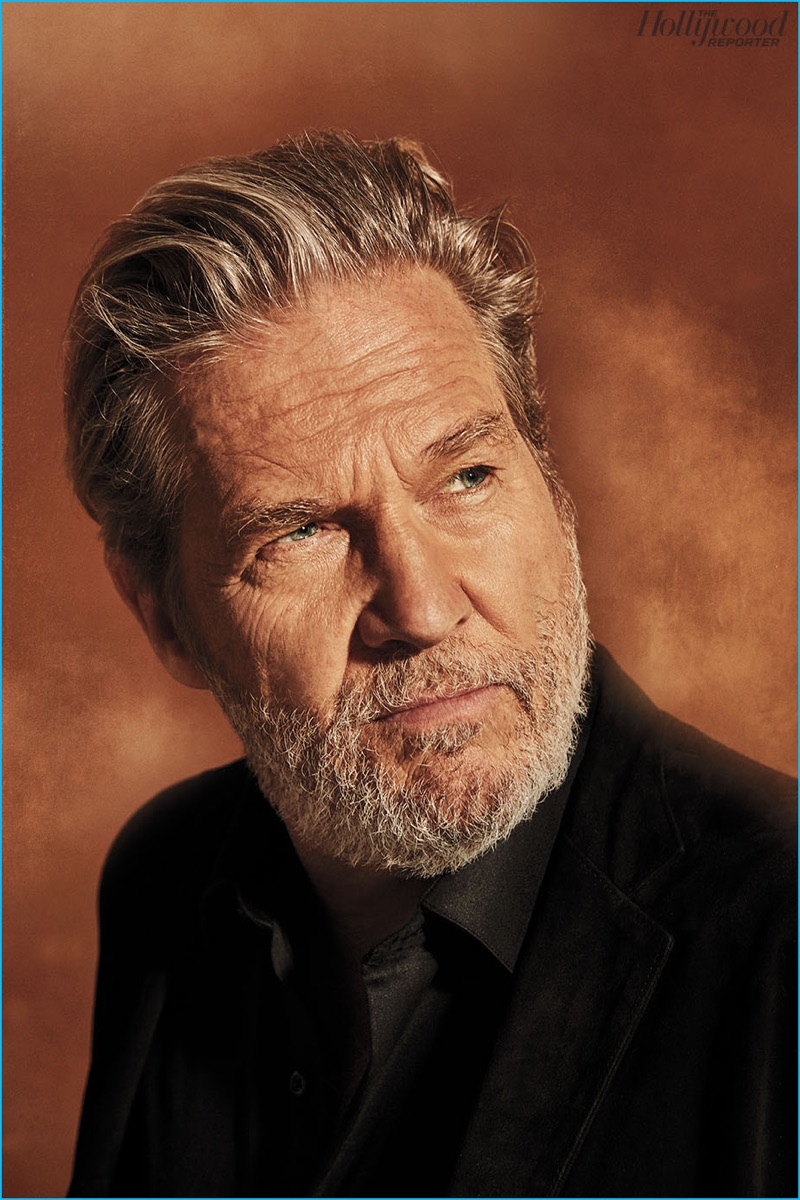 Jeff Bridges is front and center for The Hollywood Reporter.